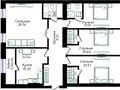 4-комнатная квартира · 131 м² · 10/12 этаж, Жубан Молдагалиев 6г за 67 млн ₸ в Астане, Нура р-н — фото 2