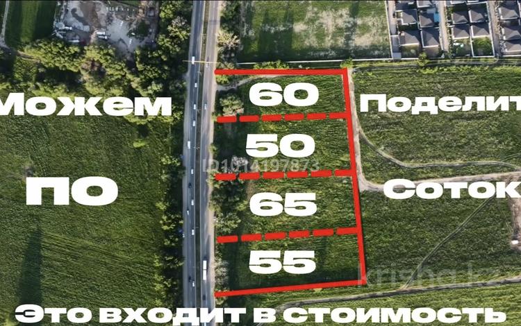 Участок · 65 соток, Алматы Бишкек за 227.5 млн ₸ в Каскелене — фото 2