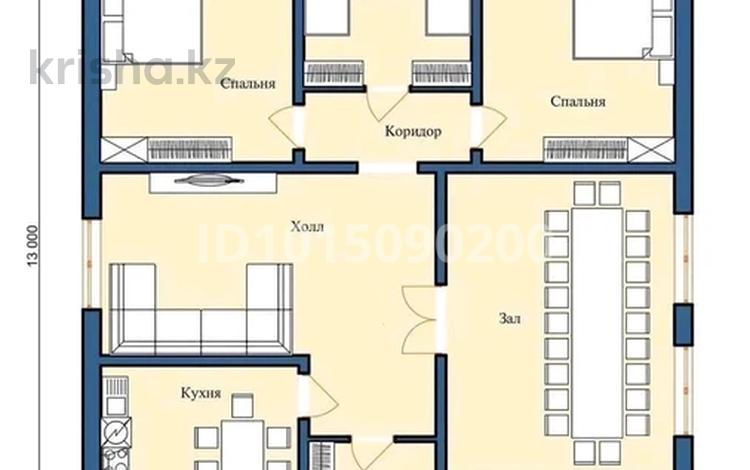 Жеке үй · 4 бөлме · 187 м² · 5 жүзд., Астана 1693, бағасы: 10 млн ₸ в Береке — фото 2