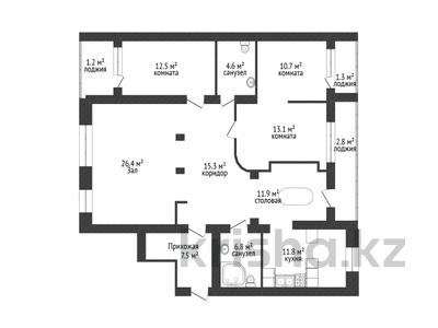 4-комнатная квартира · 120 м² · 7/10 этаж, Горького 55 за 45 млн ₸ в Павлодаре