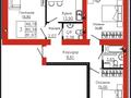 3-комнатная квартира · 82 м² · 5/12 этаж, Айтматова 19 за ~ 39.4 млн ₸ в Астане, Нура р-н — фото 2