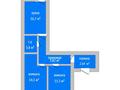 2-комнатная квартира, 60 м², 2/5 этаж, Герасимова 1/1 за 21 млн 〒 в Костанае — фото 2