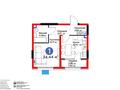 1-бөлмелі пәтер · 34.44 м² · 1/6 қабат, Кайрат микрорайон 716/16, бағасы: 30 млн ₸ в Алматы, Турксибский р-н — фото 4