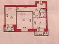 2-бөлмелі пәтер · 61 м² · 5/9 қабат, Шолпан Иманбаевой 2 — Школа- лицей № 54 - Бараева, бағасы: 33 млн ₸ в Астане, р-н Байконур — фото 18