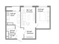 2-бөлмелі пәтер · 48.8 м², п. Бесагаш, Райымбек батыра 275, бағасы: ~ 22 млн ₸ — фото 3