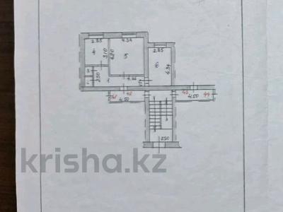 2-комнатная квартира · 52.8 м² · 1/5 этаж, Таттимбета 17 за 13.5 млн ₸ в Караганде, Казыбек би р-н