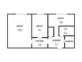 2-бөлмелі пәтер · 40.1 м² · 1/2 қабат, тепличный комбинат, бағасы: 10.5 млн ₸ в Костанае — фото 6