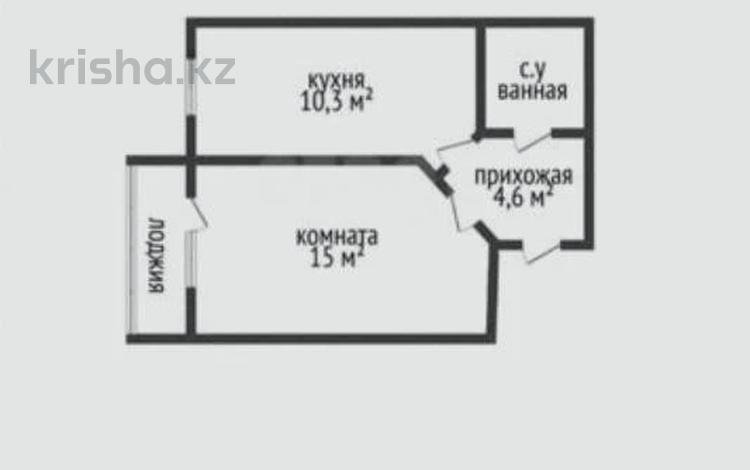 1-комнатная квартира · 33.4 м² · 4/6 этаж, Юбилейный 32 за 16.7 млн ₸ в Костанае — фото 11