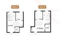 1-комнатная квартира · 25.8 м² · 4/4 этаж, Байдибек баба 2а — Около Цона за 11.1 млн ₸ в Каскелене — фото 3