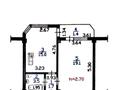 1-бөлмелі пәтер · 40.7 м² · 2/6 қабат, Көкжиек ш/а. 12 — Возле школы, бағасы: 23 млн ₸ в Алматы, Жетысуский р-н — фото 8