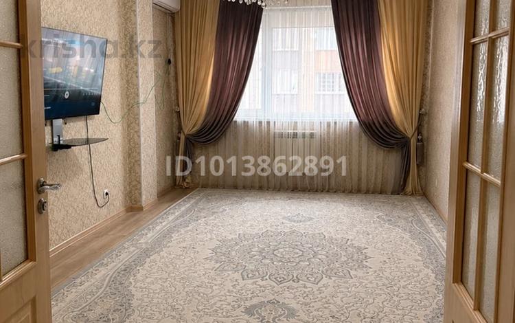 2-комнатная квартира · 62 м² · 6/7 этаж, мкр Акжайык 69/43 — ул. Қуаныш Төлеметов за 250 000 ₸ в Шымкенте, Абайский р-н — фото 2