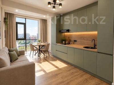 2-комнатная квартира · 55 м² · 15/17 этаж, Толе би за 52 млн ₸ в Алматы, Алмалинский р-н