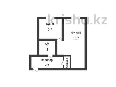 1-комнатная квартира · 30 м² · 1/4 этаж, чехова 100 за 16 млн 〒 в Костанае