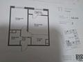 2-бөлмелі пәтер · 47 м² · 11/12 қабат, ул. Фадеева, 38г, бағасы: 32 млн ₸ в Алматы, Алатауский р-н — фото 2
