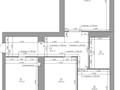 3-бөлмелі пәтер · 99 м² · 6/9 қабат, Бородина 111, бағасы: 85 млн ₸ в Костанае — фото 33