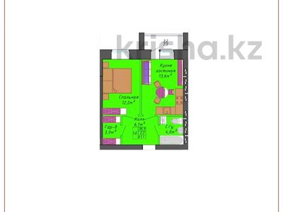 1-бөлмелі пәтер, 41.4 м², 4/9 қабат, мкр. Алтын орда, Микрорайон Алтын Орда 360/2 — ЖК SUNQAR, бағасы: ~ 9.9 млн 〒 в Актобе, мкр. Алтын орда