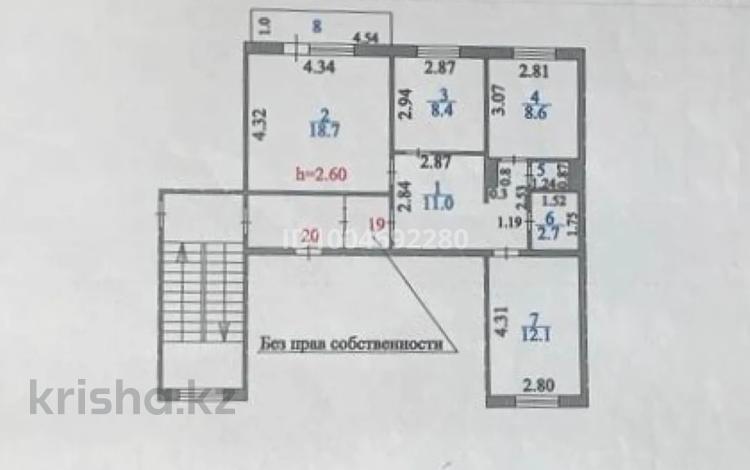 3-бөлмелі пәтер · 64 м² · 5/5 қабат, Степной 4 ш/а. — В 3 мин от нормы, бағасы: 26 млн ₸ в Караганде, Казыбек би р-н — фото 2