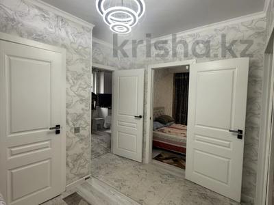 2-бөлмелі пәтер · 62 м² · 2/5 қабат, мкр 71-й разъезд, Монке би 7 — Новая Саина жк Каспий, бағасы: 35.4 млн 〒 в Алматы, Алатауский р-н