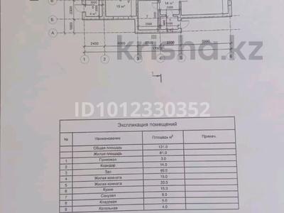 Отдельный дом · 4 комнаты · 131 м² · 875 сот., ул. Косая Кудайкеулы 22 за 6 млн ₸ в Атырауской обл.