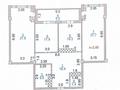 3-бөлмелі пәтер · 92.2 м² · 5/9 қабат, Нұрсәт ш/а 14 — Рядом с «World Class» и «MEDIKER». Недалеко от улицы У.Аргынбекова, бағасы: 40 млн ₸ в Шымкенте, Каратауский р-н — фото 7