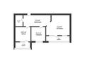 2-бөлмелі пәтер · 72.4 м² · 7/7 қабат, Алтын орда ш/а., бағасы: 20.7 млн ₸ в Актобе, мкр. Алтын орда — фото 3