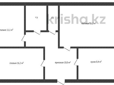 3-комнатная квартира, 62.1 м², 2/5 этаж, Сункар 7 за ~ 19.4 млн 〒 в Кокшетау