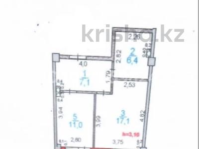 1-комнатная квартира · 46 м² · 7/10 этаж, Байтурсынова 35/7 за 32 млн ₸ в Шымкенте, Туран р-н