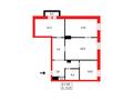 3-комнатная квартира · 84.2 м² · 4/4 этаж, мкр Новый Город, Бухар-жырау 68 — Комиссарова за 35 млн ₸ в Караганде, Казыбек би р-н — фото 3