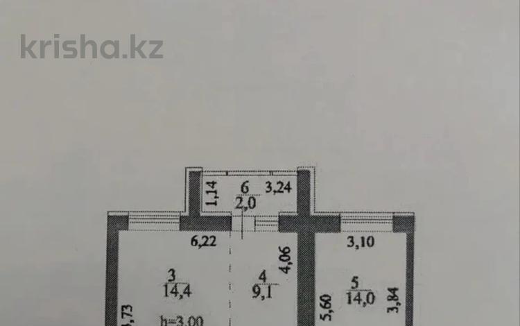 2-комнатная квартира · 49 м² · 11/12 этаж, ​Улица А 52, 2 10/1 за 27 млн ₸ в Астане, Сарайшык р-н — фото 35