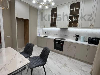 3-комнатная квартира · 116 м² · 11/16 этаж, Егизбаева 3, 5 — Каныша Сатпаева за 115 млн ₸ в Алматы, Бостандыкский р-н