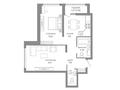 2-бөлмелі пәтер · 54.16 м², Толе би 43, бағасы: ~ 31.3 млн ₸ в Астане, Нура р-н — фото 3