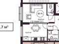 2-бөлмелі пәтер · 44 м² · 2/3 қабат, Сейдимбек 102/2 — Аскарова, бағасы: 37 млн ₸ в Алматы, Наурызбайский р-н — фото 5