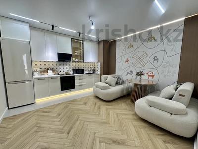 2-комнатная квартира · 53.6 м² · 9/9 этаж, Омарова 46 — Рыскулова за 42.5 млн ₸ в Алматы, Алатауский р-н