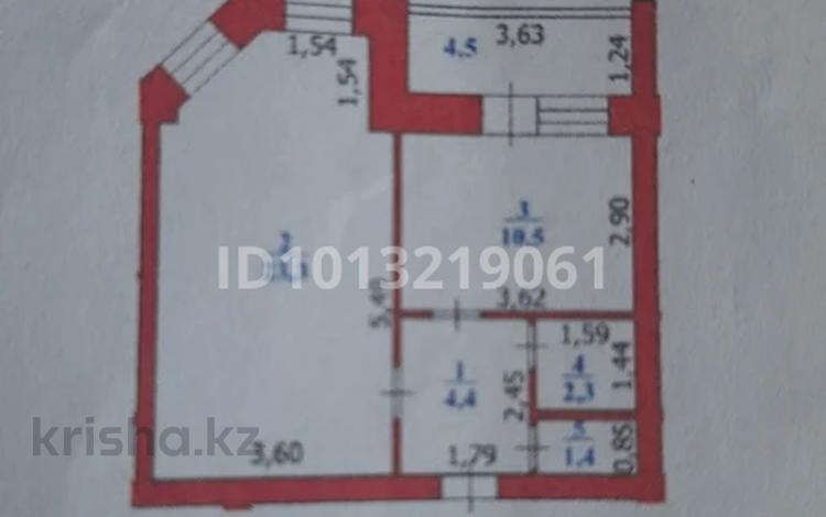 1-бөлмелі пәтер · 44 м² · 5/5 қабат, Қадыр Мырза-Әли ш/а. 4, бағасы: 16 млн ₸ в Уральске, мкр Кадыра Мырза-Али — фото 2
