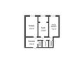 2-бөлмелі пәтер · 73.8 м² · 3/5 қабат, Алтын Орда, бағасы: 29 млн ₸ в Актобе — фото 19
