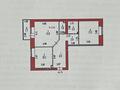2-комнатная квартира · 57.6 м² · 10/11 этаж, Жургенова 30 за 28.5 млн ₸ в Астане, Сарайшык р-н