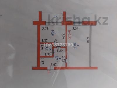 1-комнатная квартира · 45 м² · 5/5 этаж, уральская 30 за ~ 12.2 млн 〒 в Петропавловске