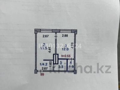 1-бөлмелі пәтер · 33 м² · 6/6 қабат, Юбилейный 140, бағасы: 16.5 млн ₸ в Костанае