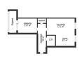 2-бөлмелі пәтер · 54.6 м² · 5/9 қабат, Киевская 24/1, бағасы: ~ 23.5 млн ₸ в Костанае — фото 17