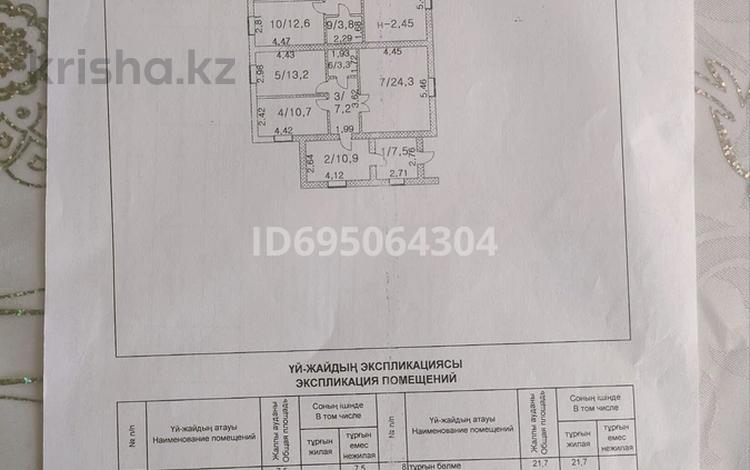 Отдельный дом · 6 комнат · 160 м² · 10 сот., Жабаева — За магазином Артур, вторая улица за 45 млн ₸ в Кояндах — фото 2