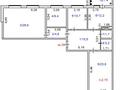 4-бөлмелі пәтер, 112.5 м², 4/5 қабат, сарыарка 25/3, бағасы: ~ 29.8 млн 〒 в Кокшетау — фото 8