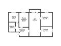 3-бөлмелі пәтер · 59.4 м² · 3/5 қабат, Азаттык 99 а, бағасы: 18 млн ₸ в Атырау — фото 18