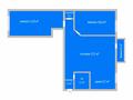 3-бөлмелі пәтер · 57.5 м² · 2/4 қабат, Гоголя 78, бағасы: 20.9 млн ₸ в Костанае — фото 11