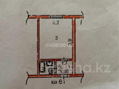 1-бөлмелі пәтер · 18.5 м² · 4/4 қабат, А.Аскаров 41А, бағасы: 7.5 млн 〒 в Шымкенте, Туран р-н