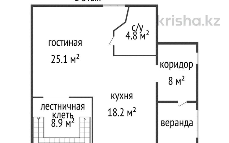 Жеке үй · 3 бөлме · 123 м² · 7.41 сот., Солнечный 25/1, бағасы: 45 млн ₸ в Усть-Каменогорске — фото 2