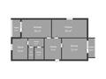 3-бөлмелі пәтер · 87.9 м² · 2/5 қабат, Г. Каирбекова 369/1, бағасы: 39 млн ₸ в Костанае — фото 2