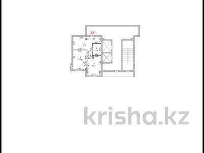 1-бөлмелі пәтер · 48.2 м² · 4/9 қабат, мкр Нурсая, проспект Бейбарс 463а, бағасы: 13.5 млн ₸ в Атырау