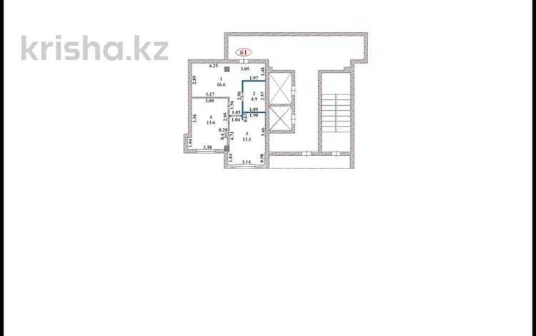 1-комнатная квартира · 48.2 м² · 4/9 этаж, мкр Нурсая, проспект Бейбарс 463а за 13.5 млн ₸ в Атырау — фото 2