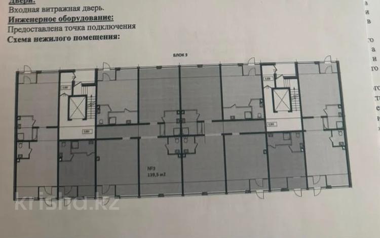 Свободное назначение, офисы, магазины и бутики, общепит, салоны красоты, бани, гостиницы и зоны отдыха, медцентры и аптеки · 140 м² за 1.5 млн ₸ в Алматы, Наурызбайский р-н — фото 2