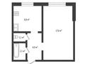 1-бөлмелі пәтер · 33.4 м² · 1/10 қабат, Заслонова 33, бағасы: 13.9 млн ₸ в Павлодаре — фото 10